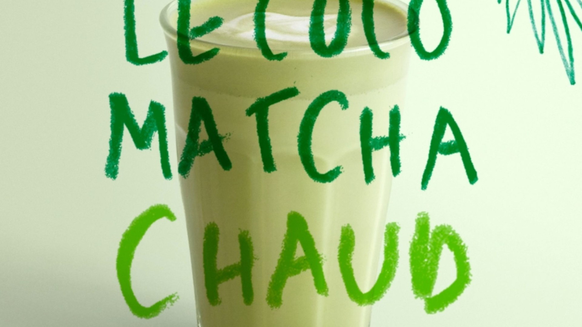 Le Coco Matcha chaud archi chaud