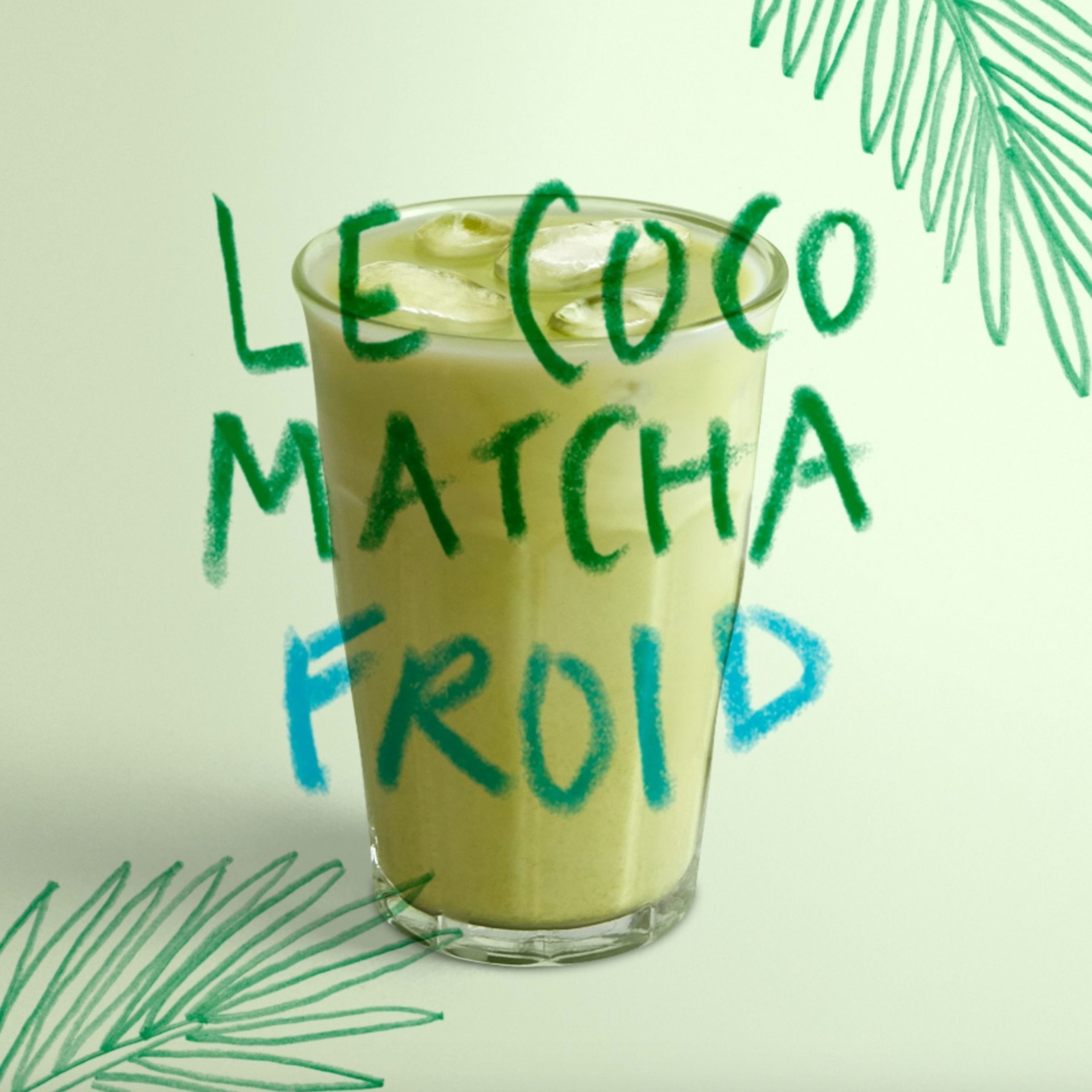 Le Coco Matcha froid archi froid