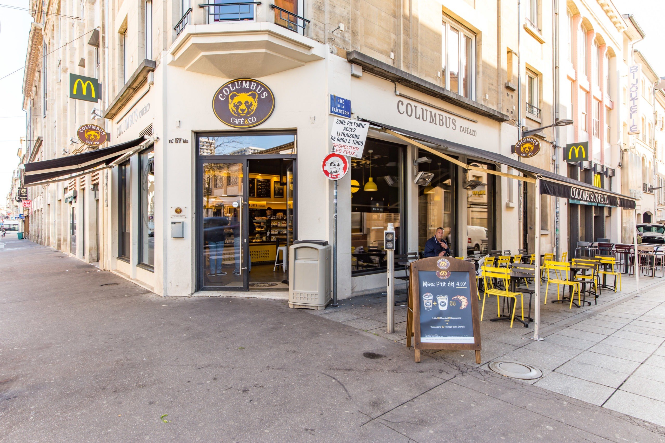 Nancy, Rue SaintDizier Columbus Café & Co