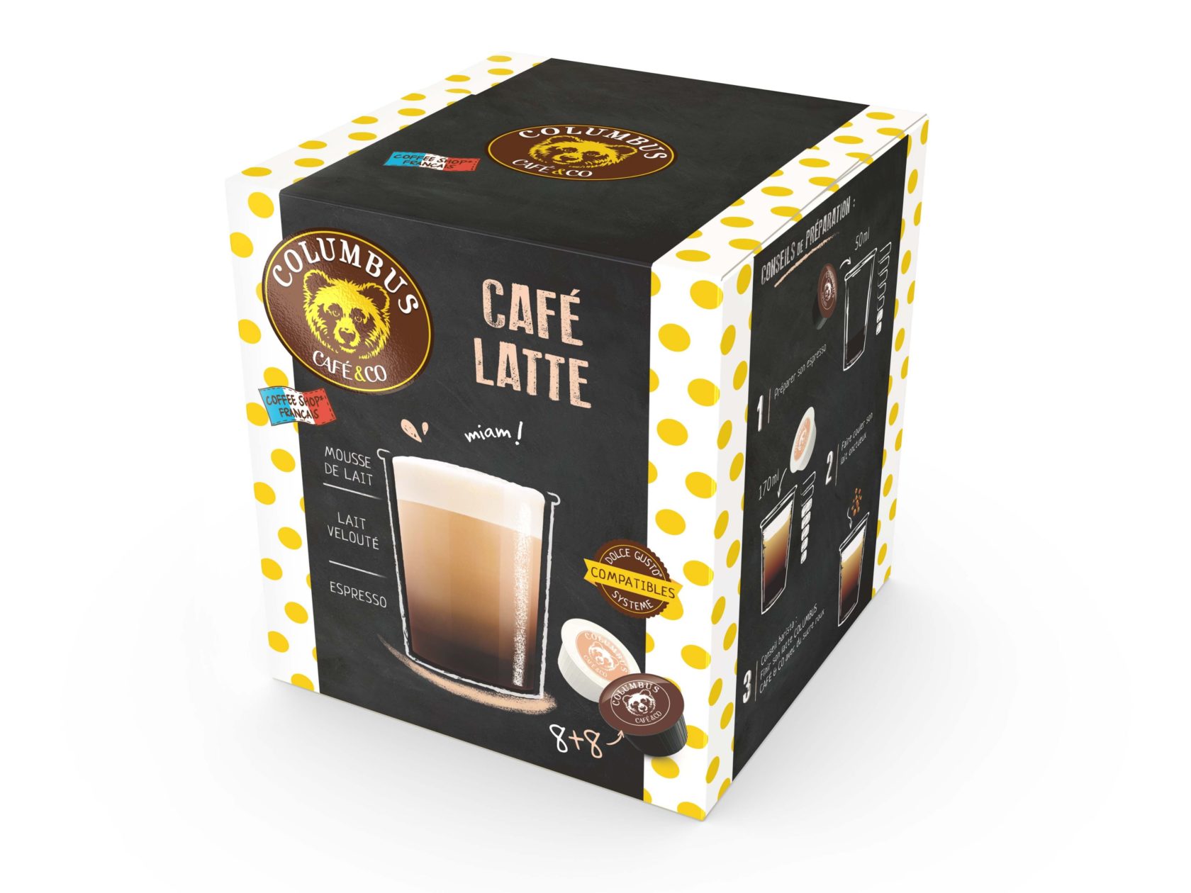 Le Café Latte Dolce Gusto® x 16
