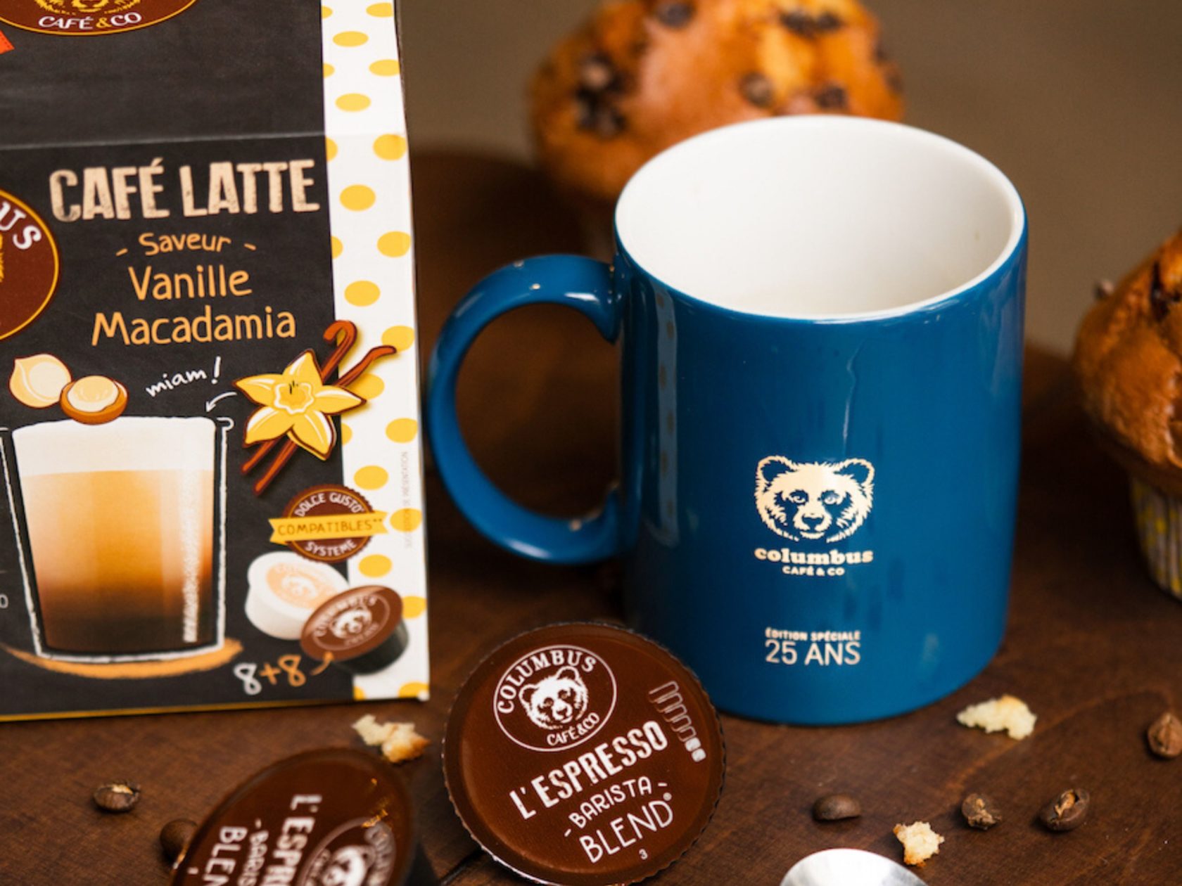 Vanilla Macadamia Flavour Café Latte Dolce Gusto® x 16