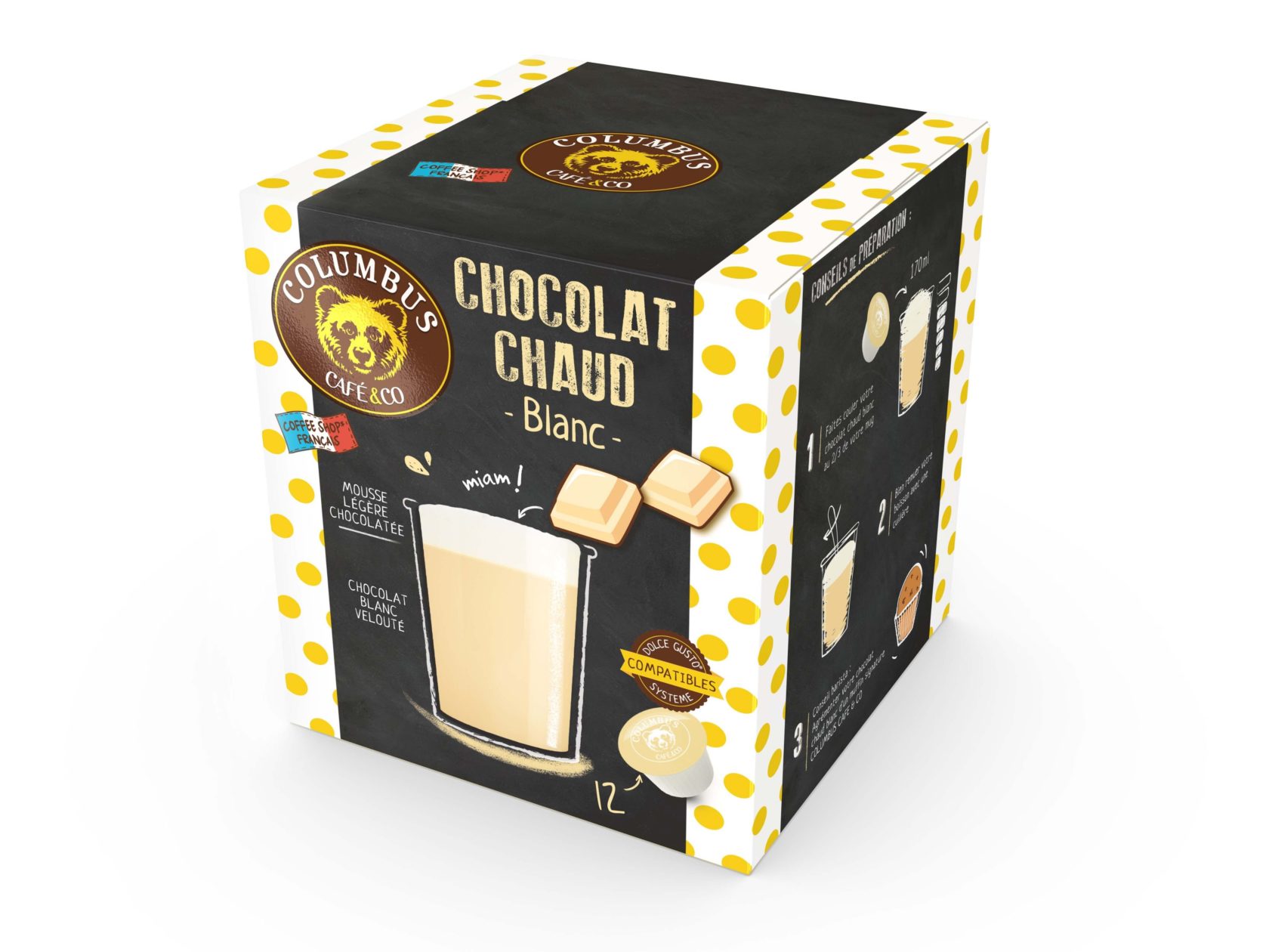White Hot Chocolate Dolce Gusto® x 12