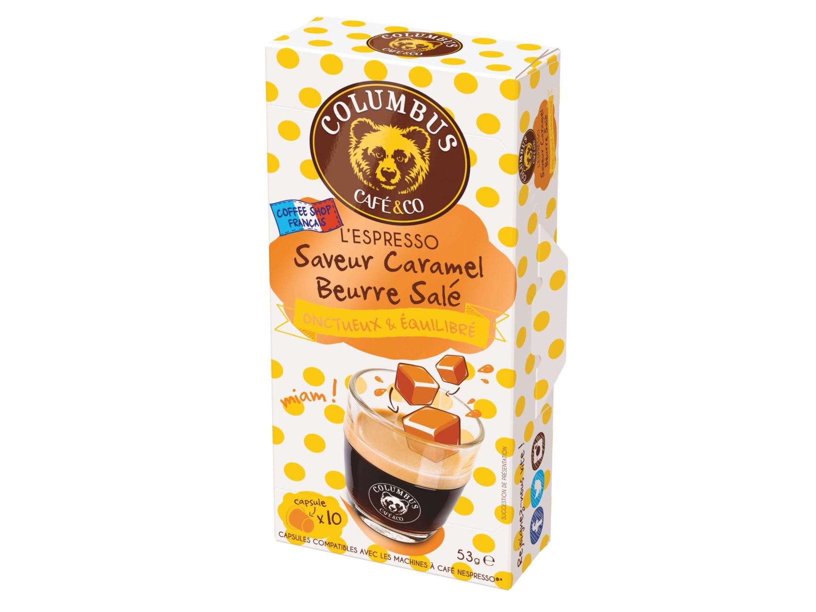 Caramel Salted Butter Flavour Espresso Nespresso® x 10