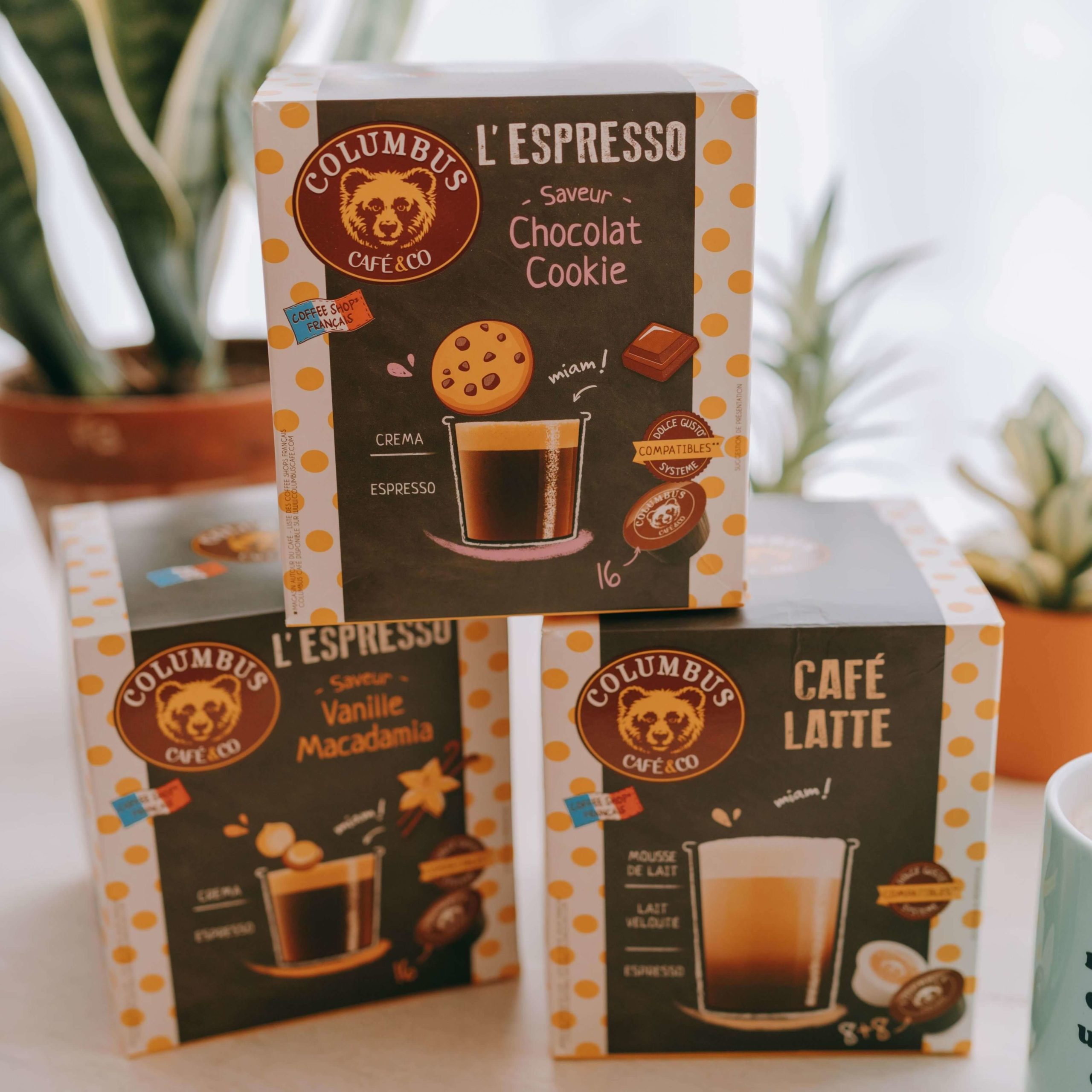 Cookie chocolate flavour espresso Dolce Gusto® x 16