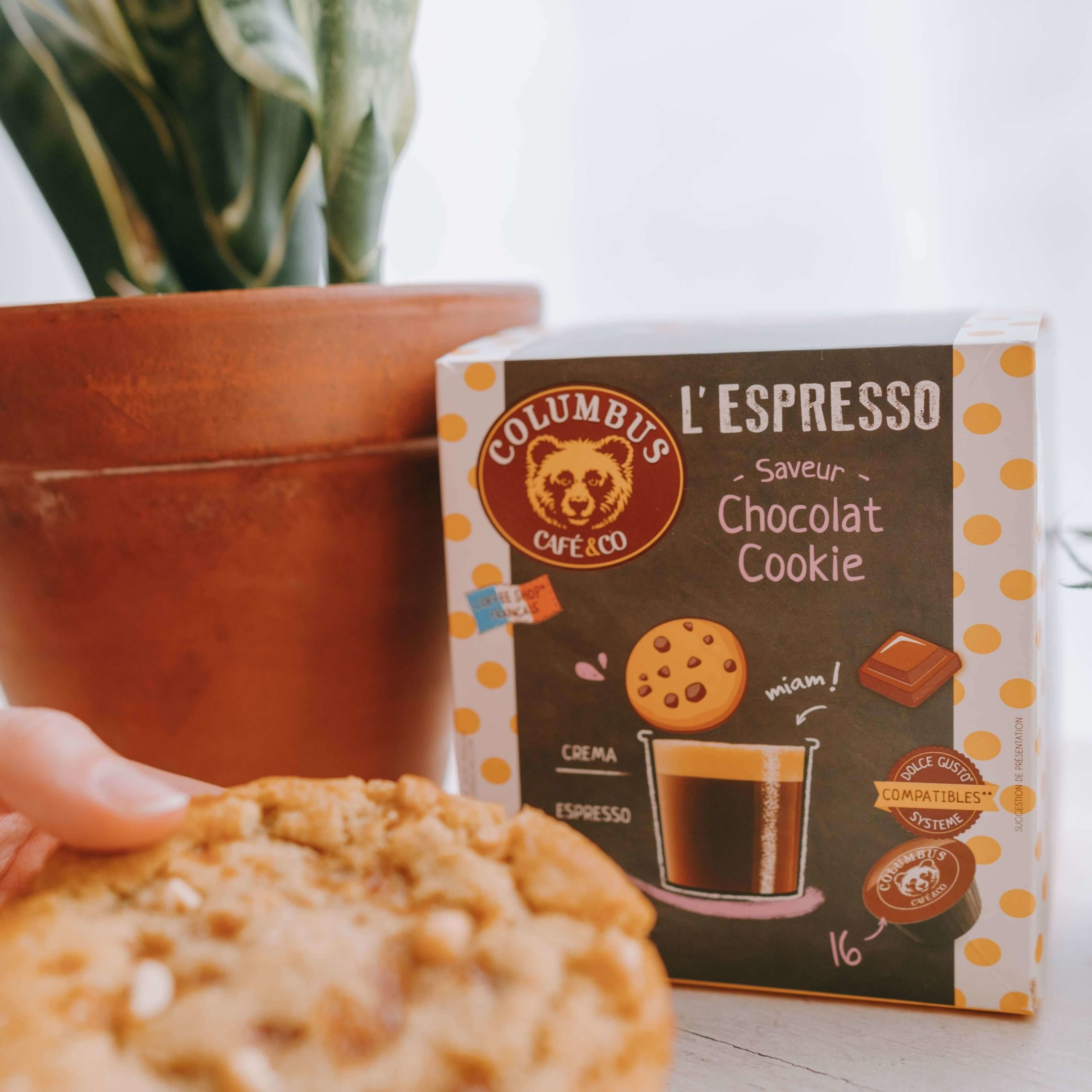 L’Espresso saveur Chocolat Cookie Dolce Gusto® x 16