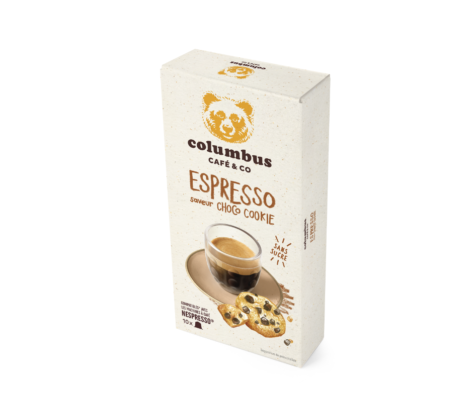 L'Espresso saveur Chocolat Cookie Nespresso® x 10