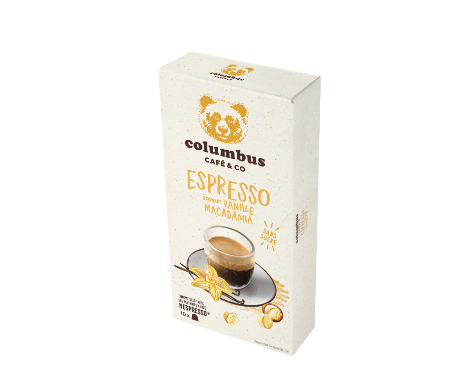 Macadamia Vanilla Flavour Espresso Nespresso® x 10