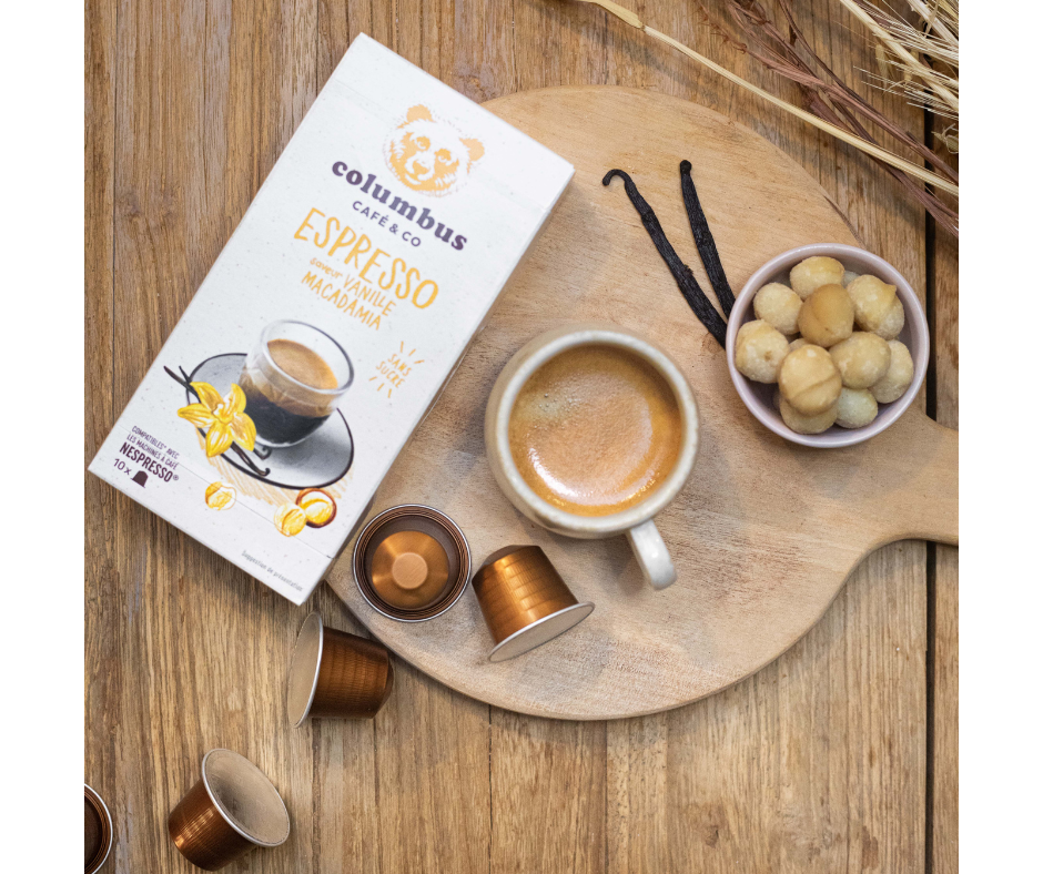 Macadamia Vanilla Flavour Espresso Nespresso® x 10