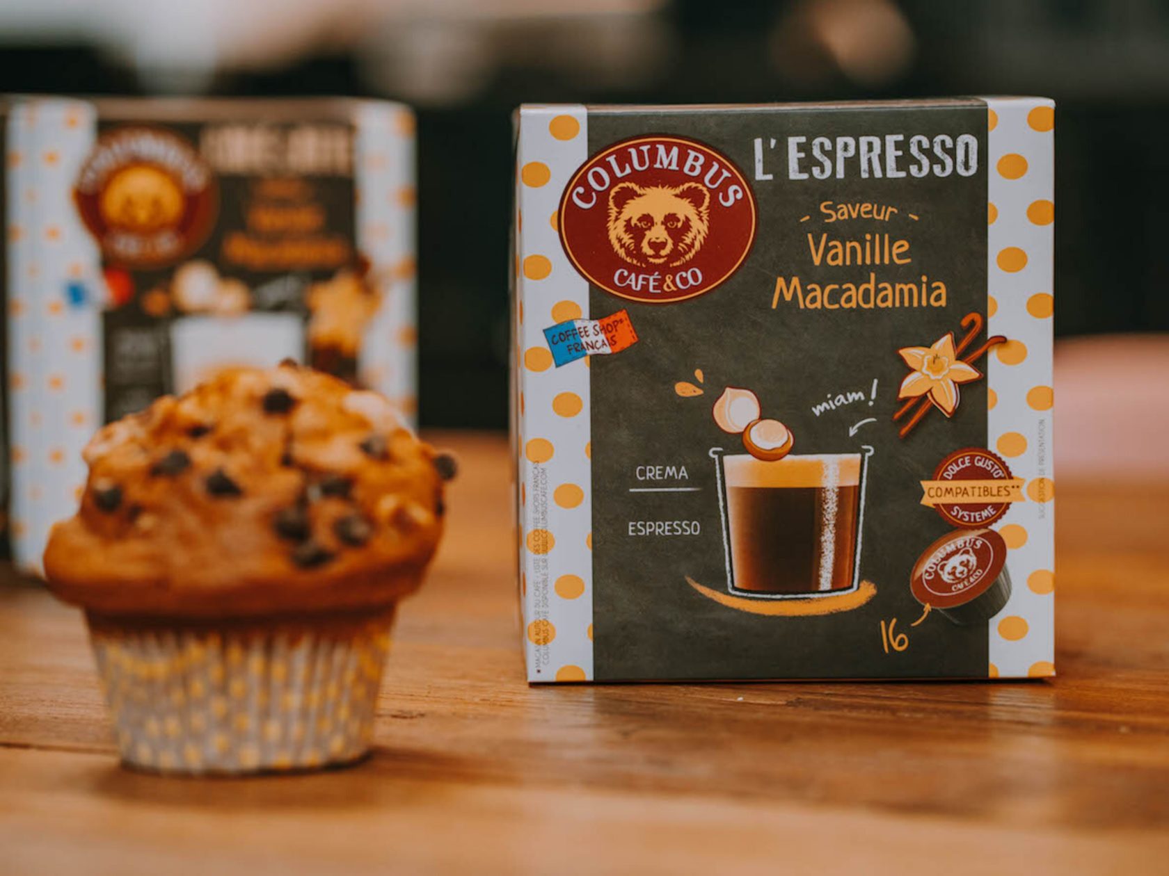 Vanilla Macadmia flavoured Espresso Dolce Gusto® x 16