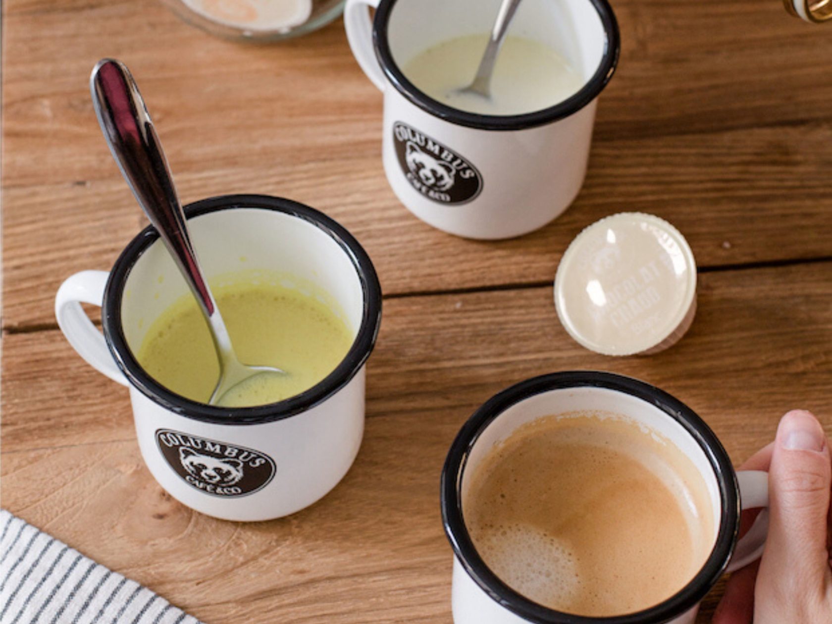 Raspberry White chocolate flavour Café Latte Dolce Gusto® x 16