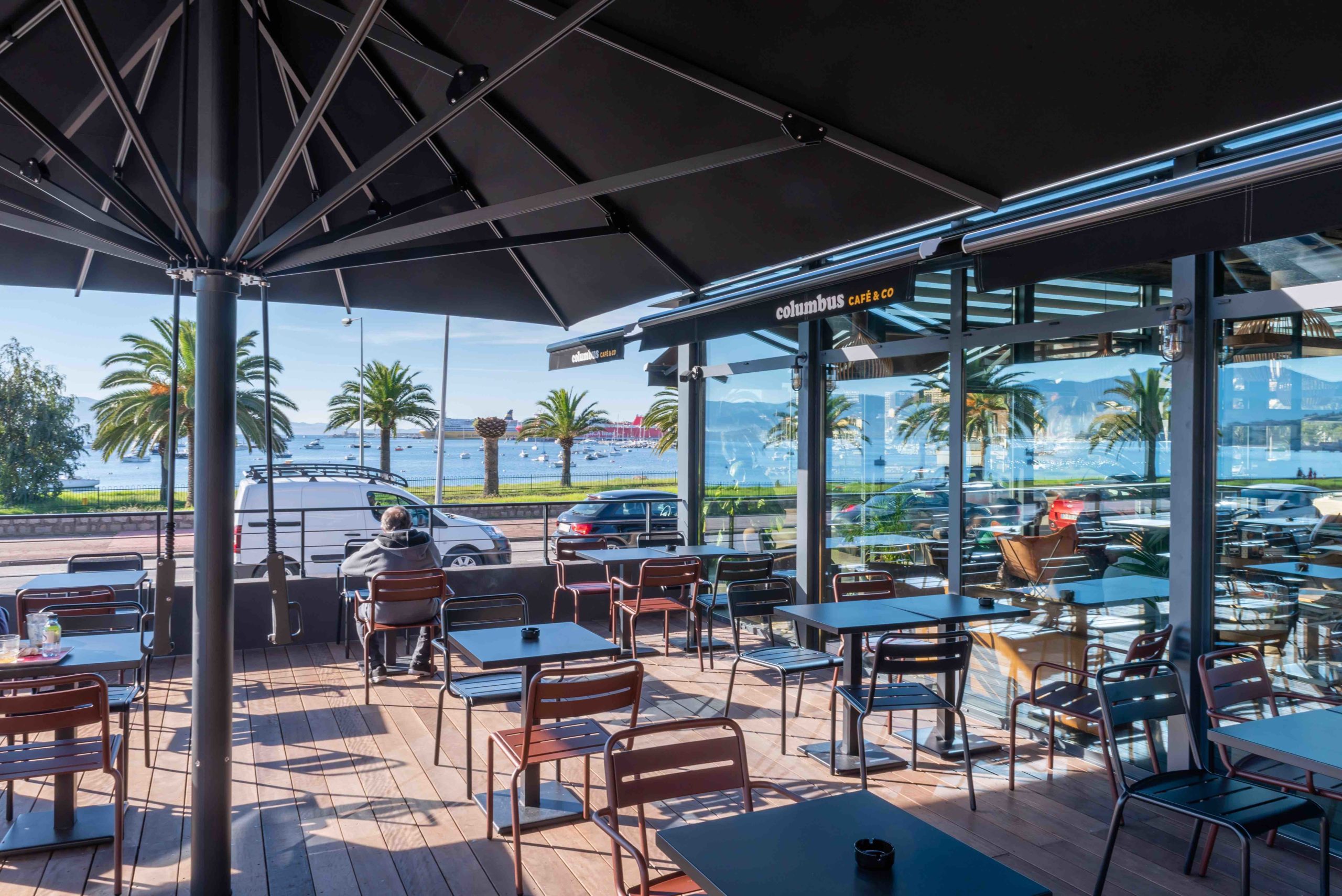 Ajaccio, Cours Prince Impérial Columbus Café & Co