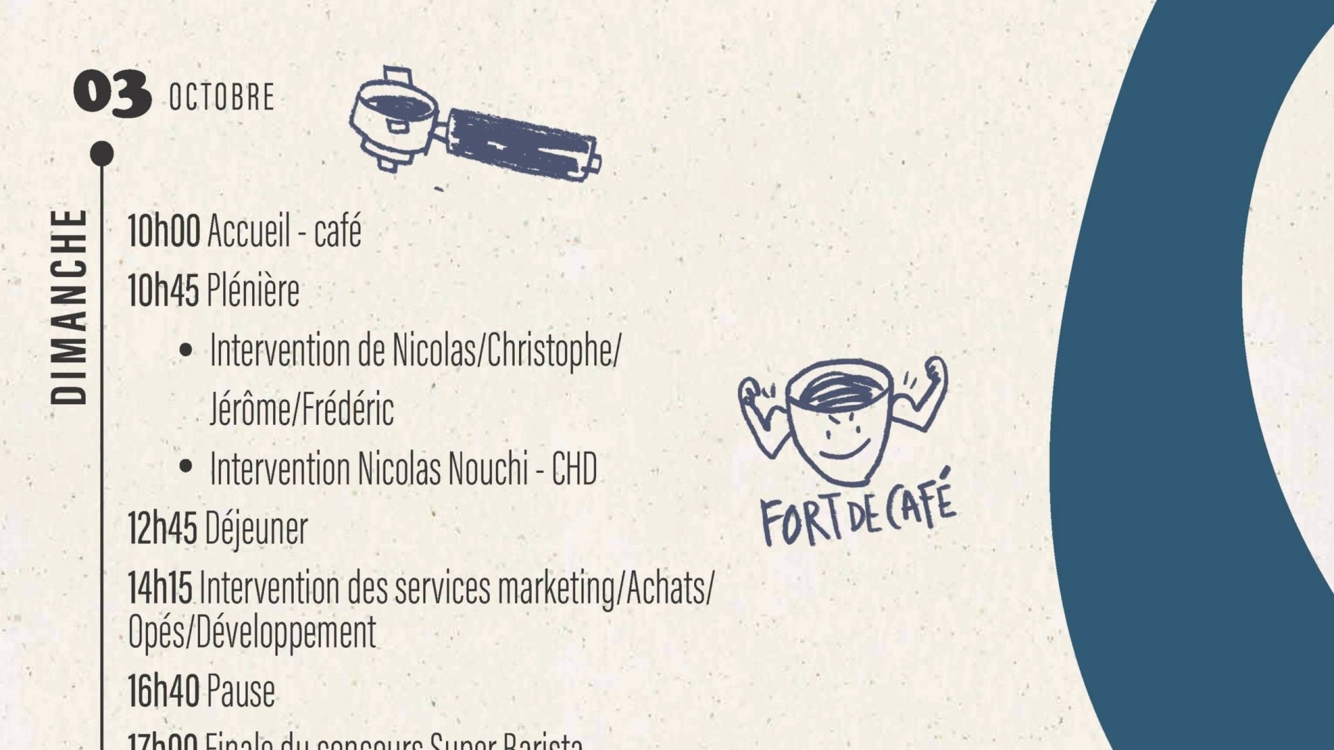 Le programme