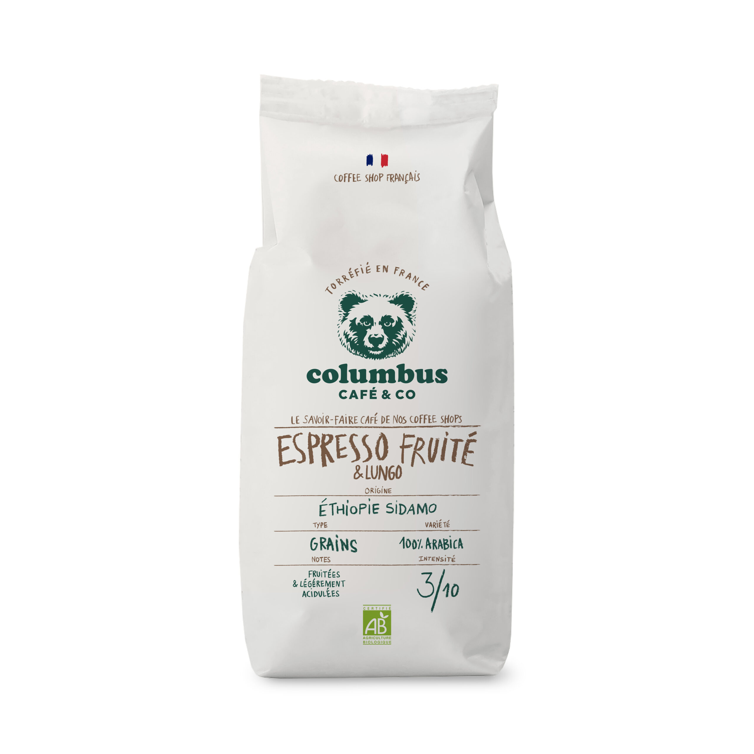 Café Grain - Espresso spécial Lungo 1 KG