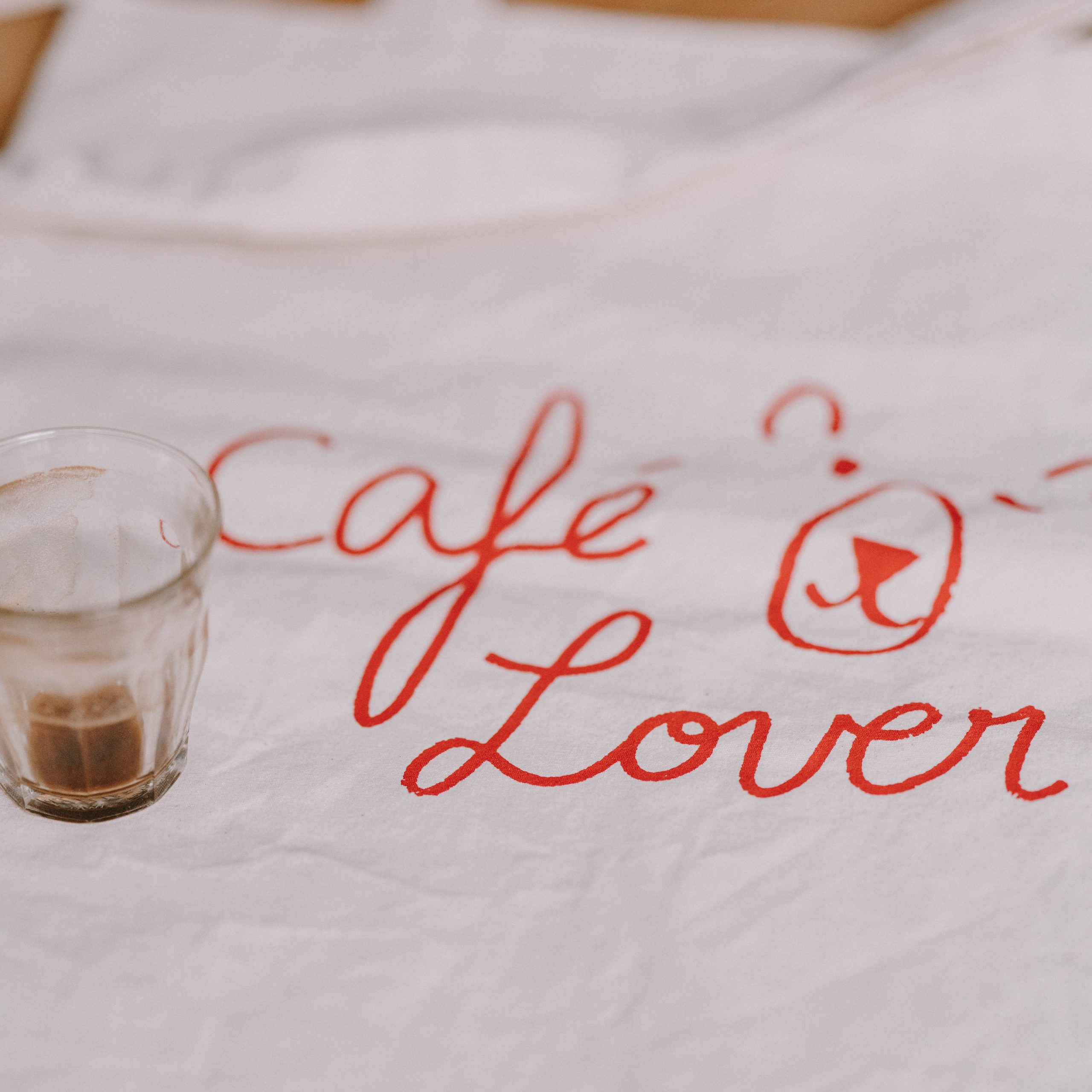 Tote bag café lover