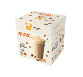 Chocolat blanc capsules Compatibles Nespresso Dolce Gusto COLUMBUS : la  boite de 12 capsules à Prix Carrefour