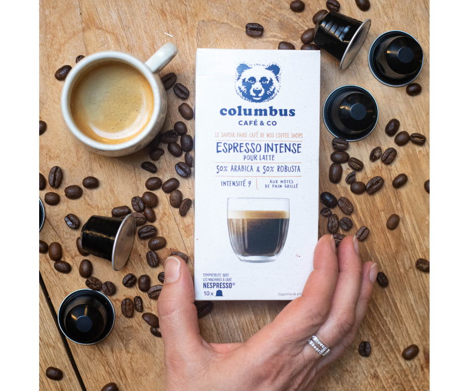 L’Espresso Intense pour Latte intensité 9 Nespresso® x10