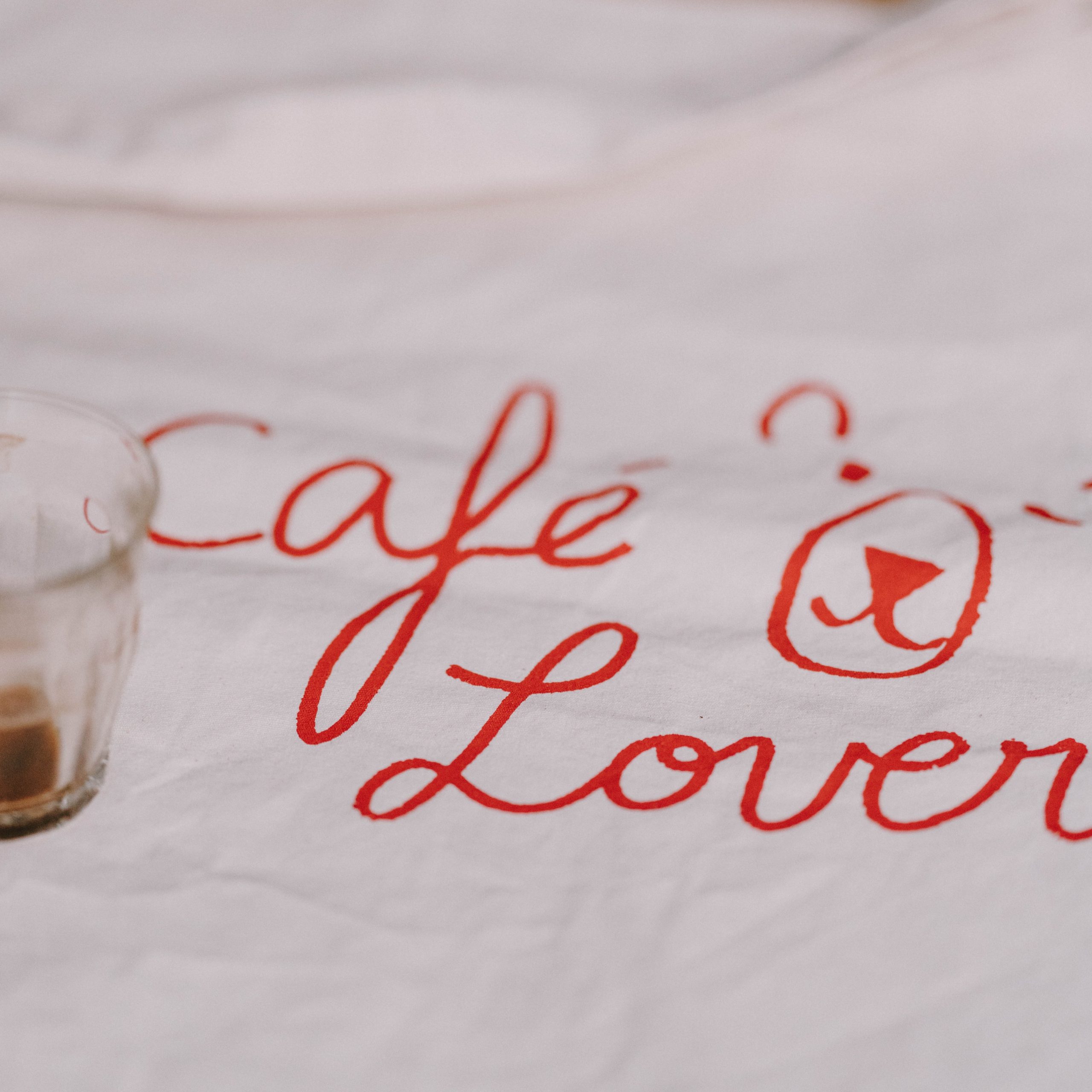 Tote bag café lover