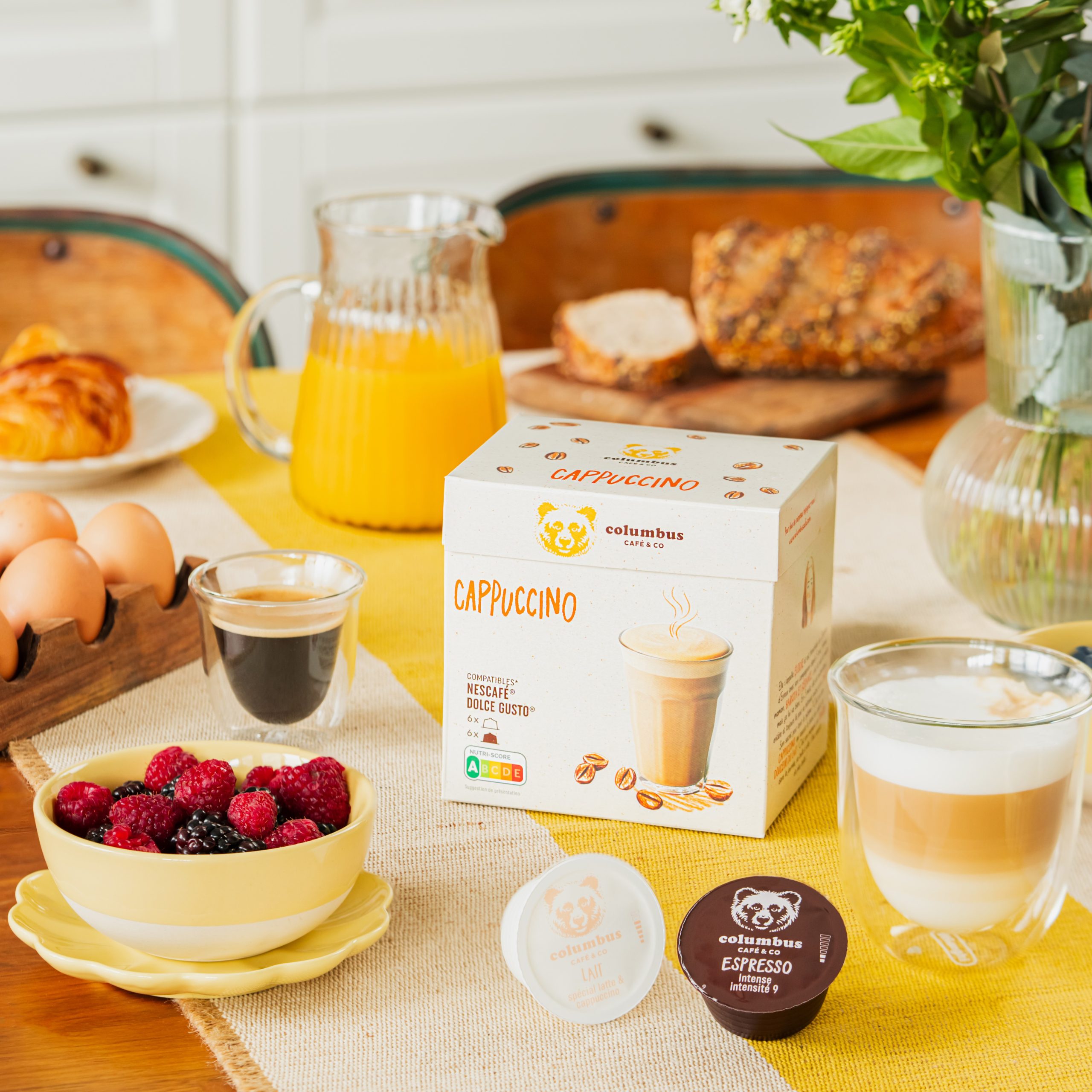 Le cappuccino Dolce Gusto®x 12 – Columbus Café & Co