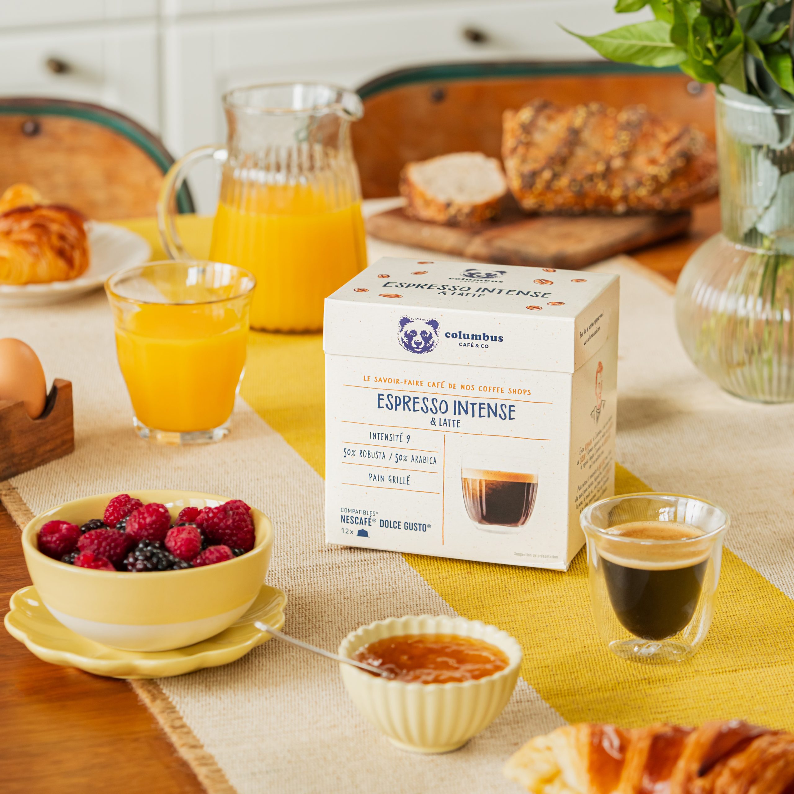 L’Espresso intense & latte Dolce Gusto® x 12