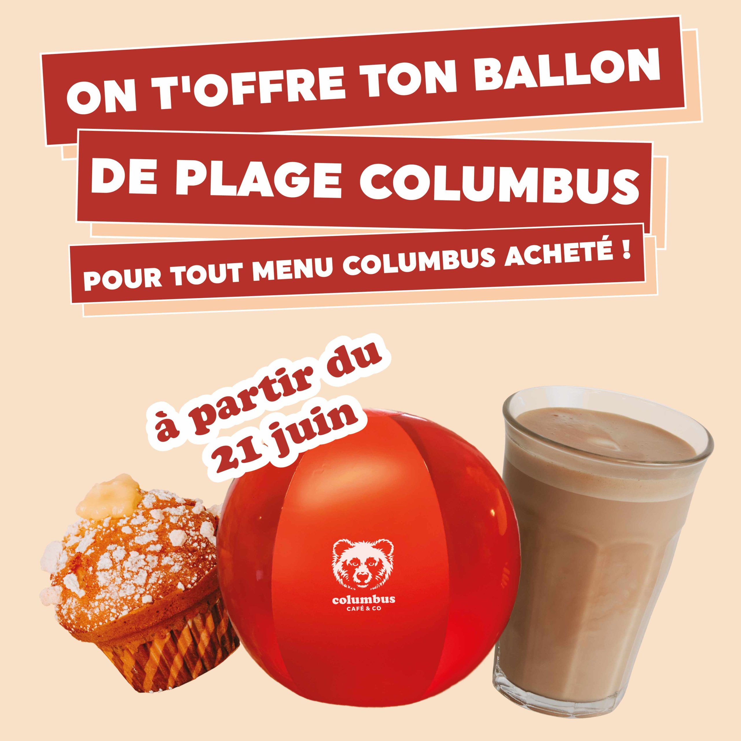 On t'offre ton ballon pour l'été à partir du 21 juin ☀️