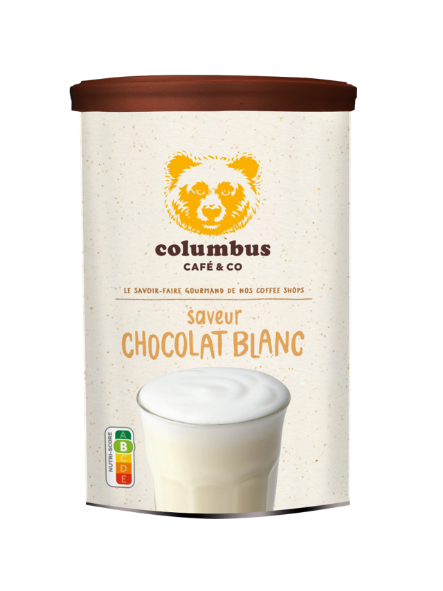 Chocolat chaud blanc (poudre)