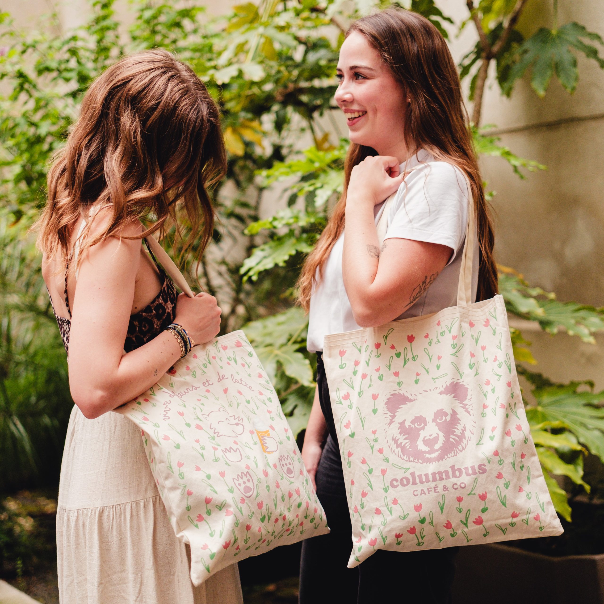 Tote bag - Fleurs d'été