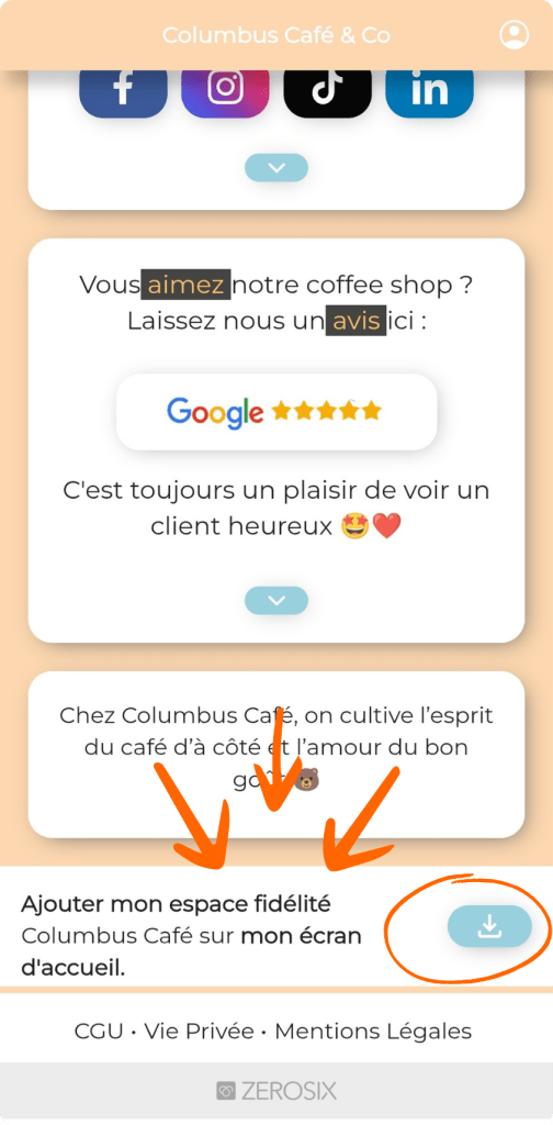 programme-de-fidélité Columbus