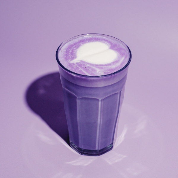 Coconut Ube Latte